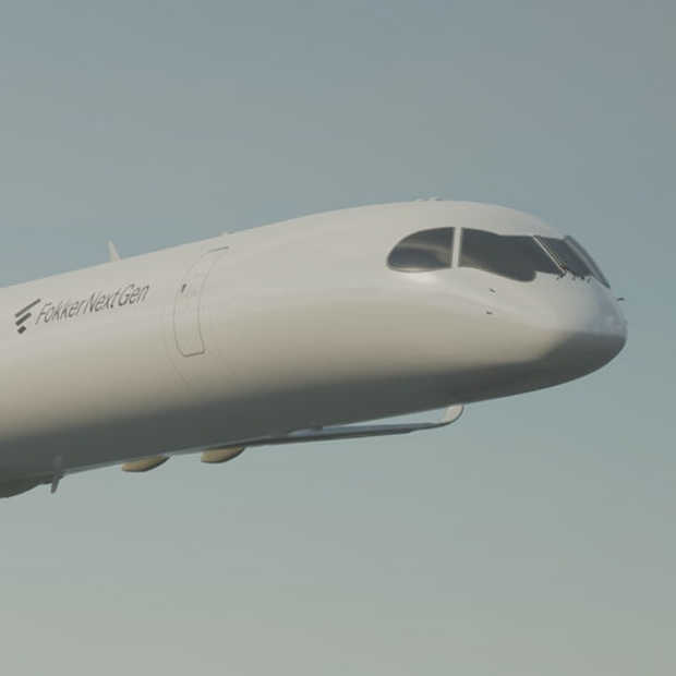​Fokker Next Gen uit Nederland maakt waterstofvliegtuig voor 2035