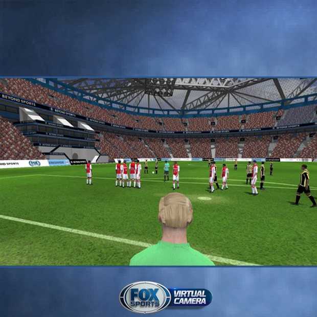 De topper Feyenoord - PSV ook met een virtuele camera te volgen