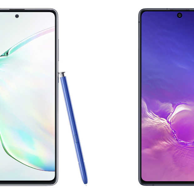 Nu ook Lite versies van de Samsung Galaxy S10 en Note10