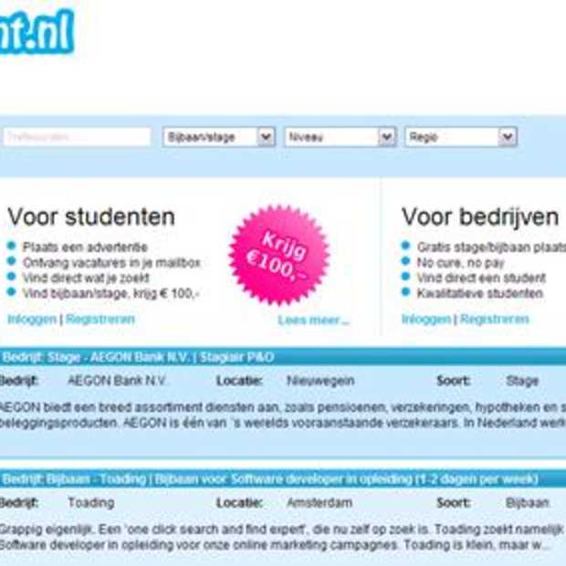 Getastudent.nl is live