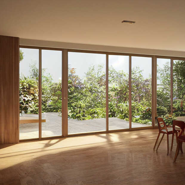 ​Licht en ruimtelijk: vergroot je woning met een glazen schuifwand