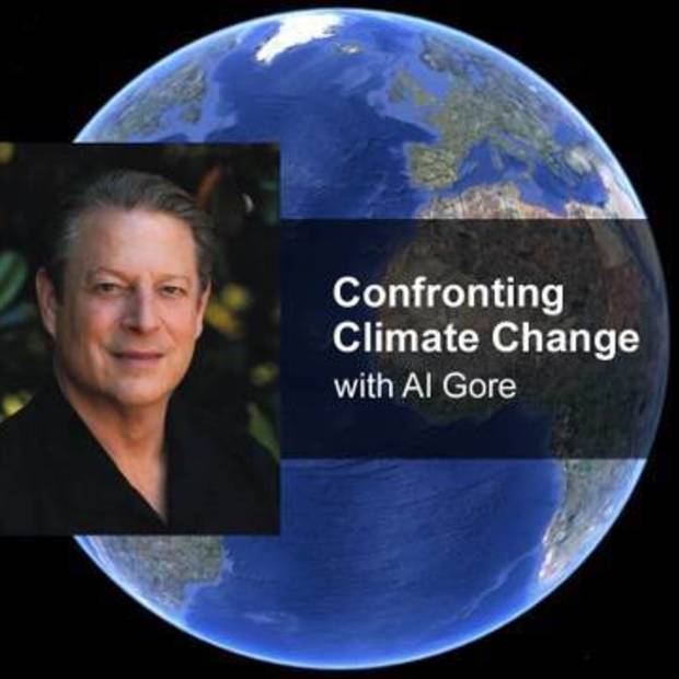 Google Earth Climate introductory (Al Gore Climate Change)