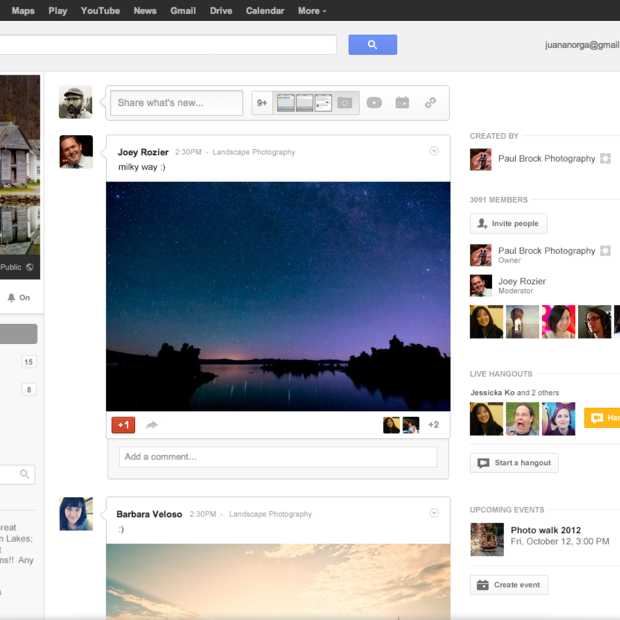 Google lanceert Google+ Communities