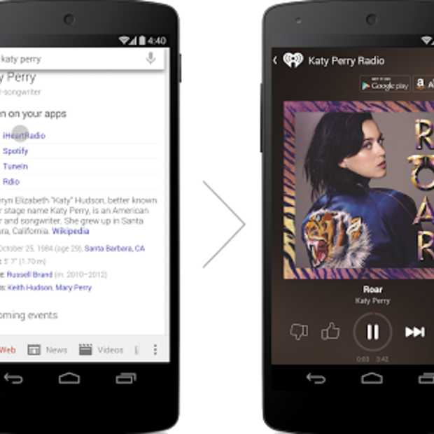 Google maakt het afspelen van muziek waarop je zoekt een stuk eenvoudiger