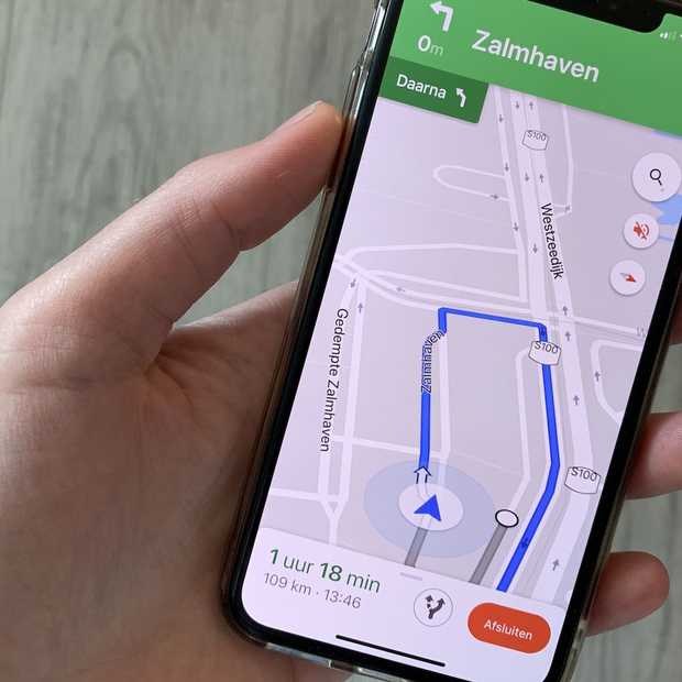Google Maps voor iOS laat je nu melden waar flitsers staan