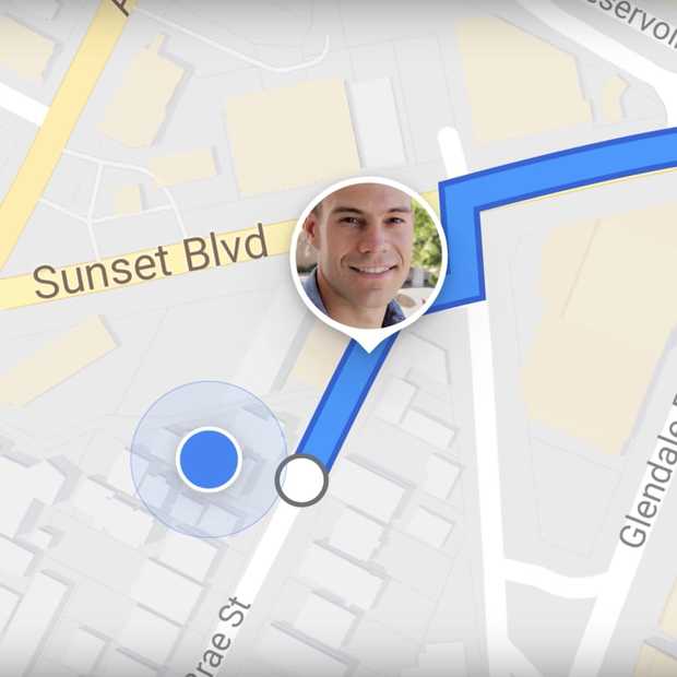 Je kunt binnenkort real time je locatie delen via Google Maps