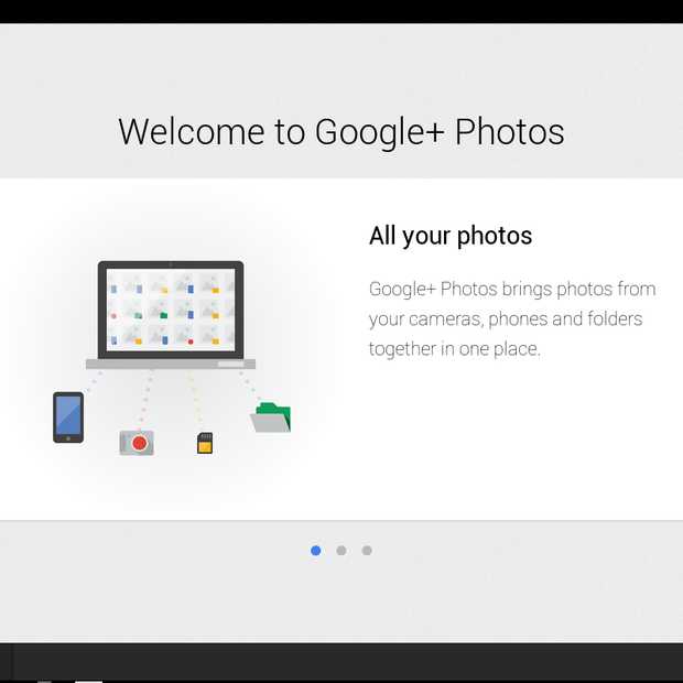 Google+ Photo app voor Chrome aanstaande
