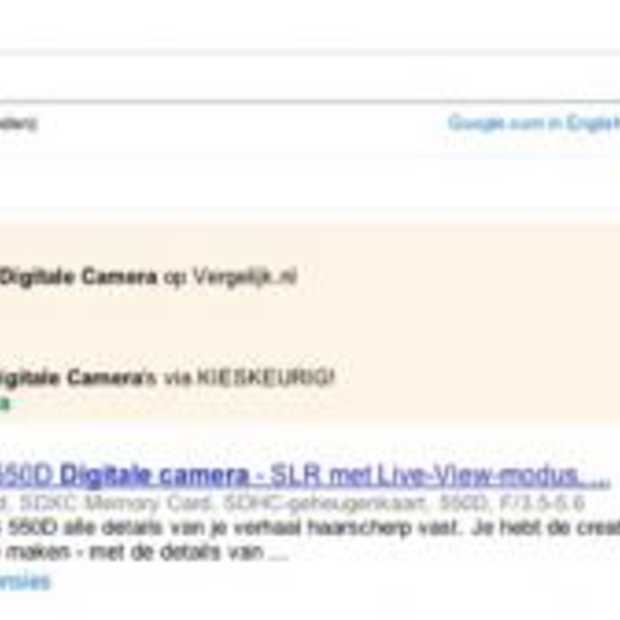 Google Shopping nu ook in Nederland beschikbaar