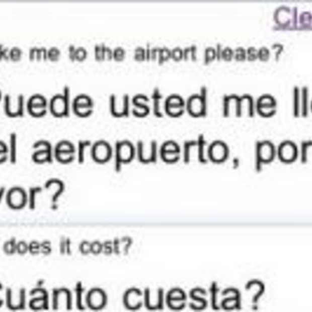 Google Translate voor de iPhone