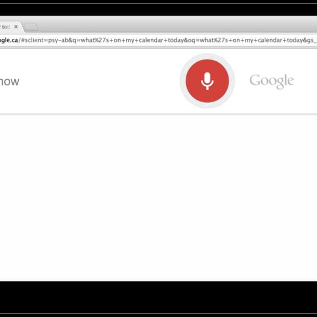 Google voegt Voice Search toe aan Chrome
