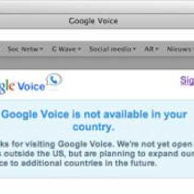 Google voice uitnodiging 