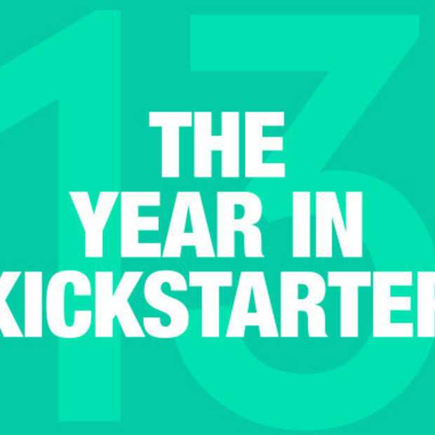 Het jaar 2013 van Kickstarter