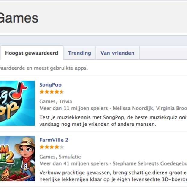 Het jaar van Facebook en Sociale Games [Infographic]