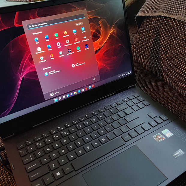 ​HP Omen 16-c0200nd is een heel dikke gamelaptop