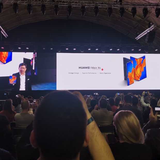 Huawei kondigt vouwbare Huawei Mate Xs aan
