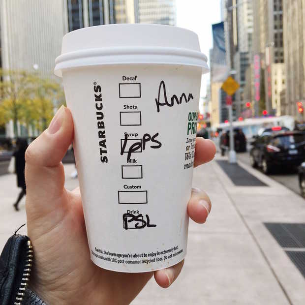 Wat is jouw Starbucks-naam?