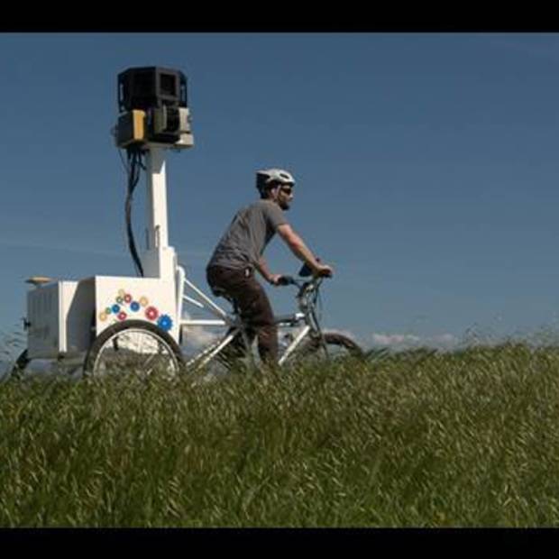 Google introduces Streetview trike