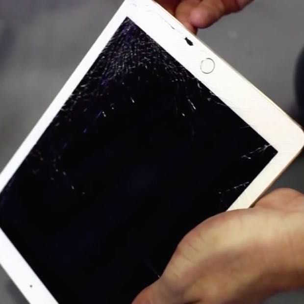 Grote tablets breekbaarder dan kleinere exemplaren