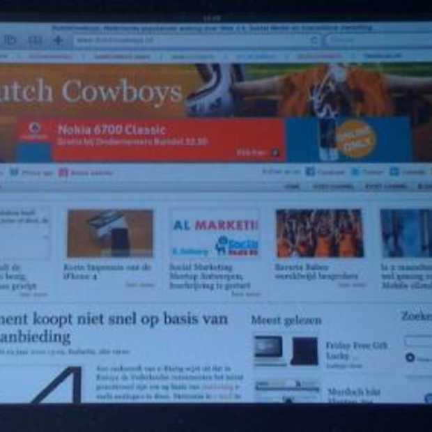 iPad-lancering in Nederland uitgesteld