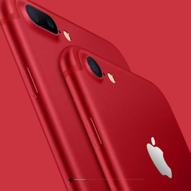 Apple komt met rode iPhone 7 en je kunt hem nu kopen