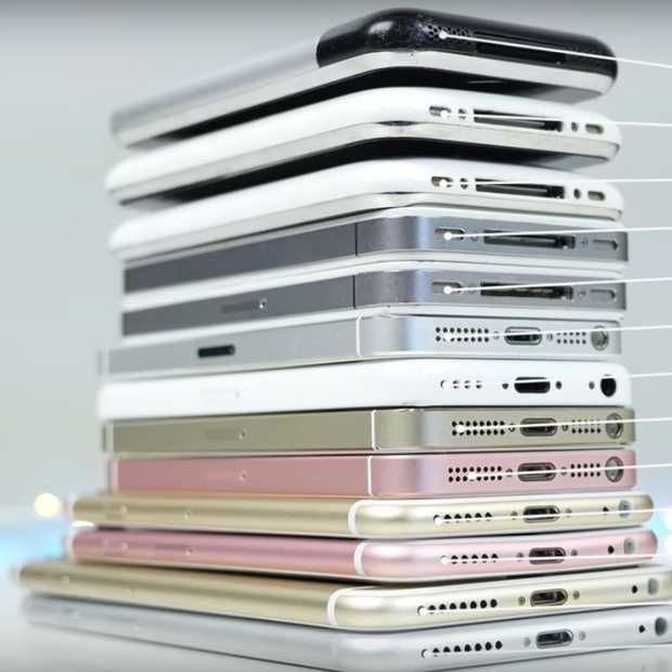 De evolutie van de iPhone