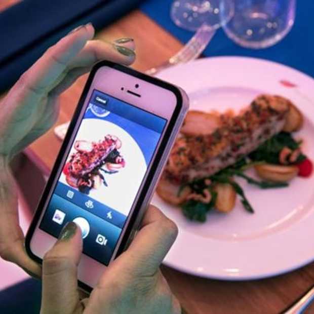 Je maaltijd betalen met een foto op Instagram