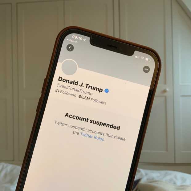 Twitter wil ook geen retweets van Trump