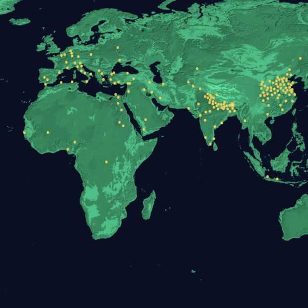 Zie hoe de mensheid zich in 2.000 jaar verspreidt over de planeet