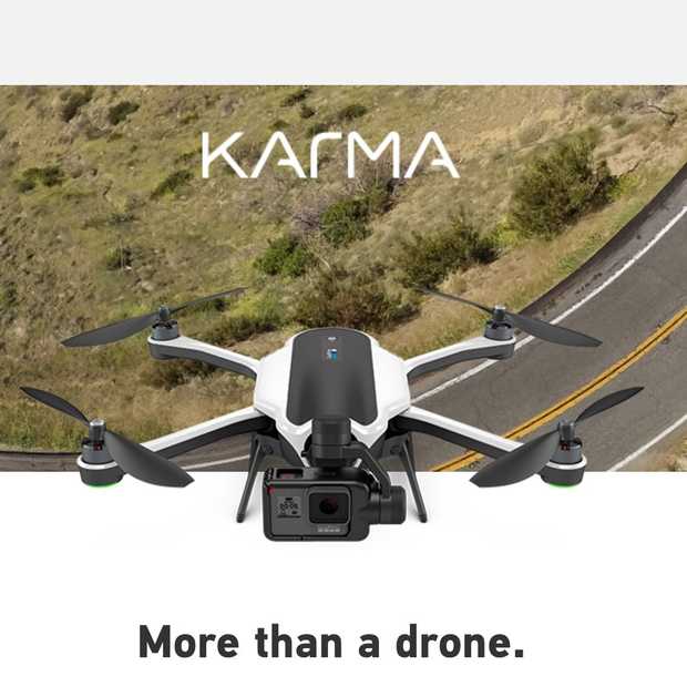 GoPro-drone Karma vanaf eind oktober te koop