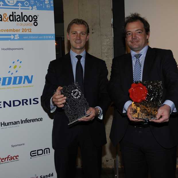 KLM wint Customer Data Award & Publieksprijs 2012