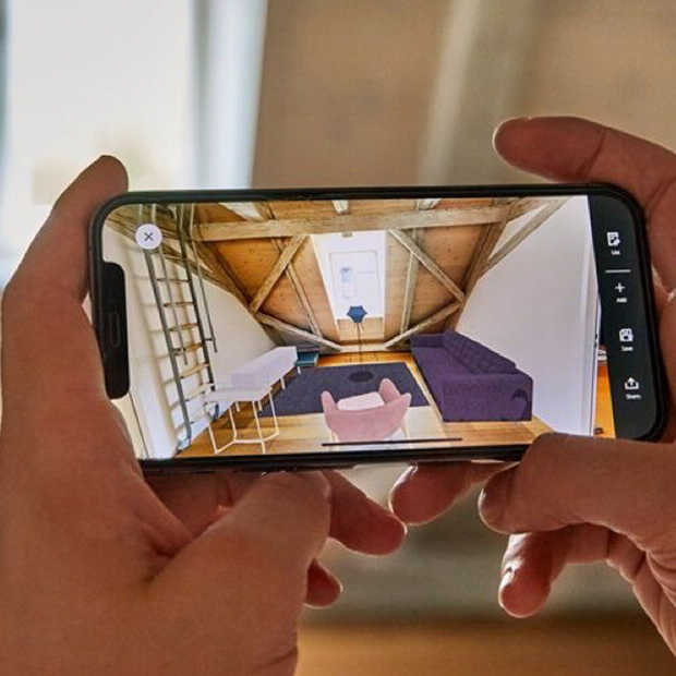 ​De IKEA-app laat je je huis inrichten met AI