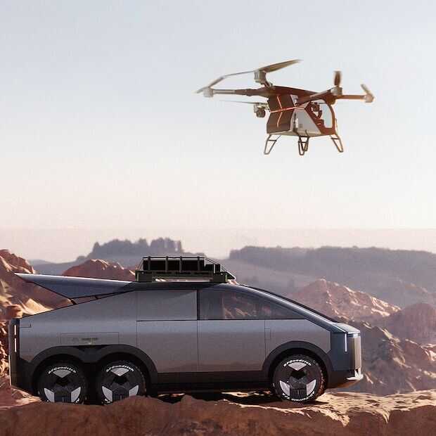 Xpeng AeroHT onthult vliegende auto met ingebouwde drone