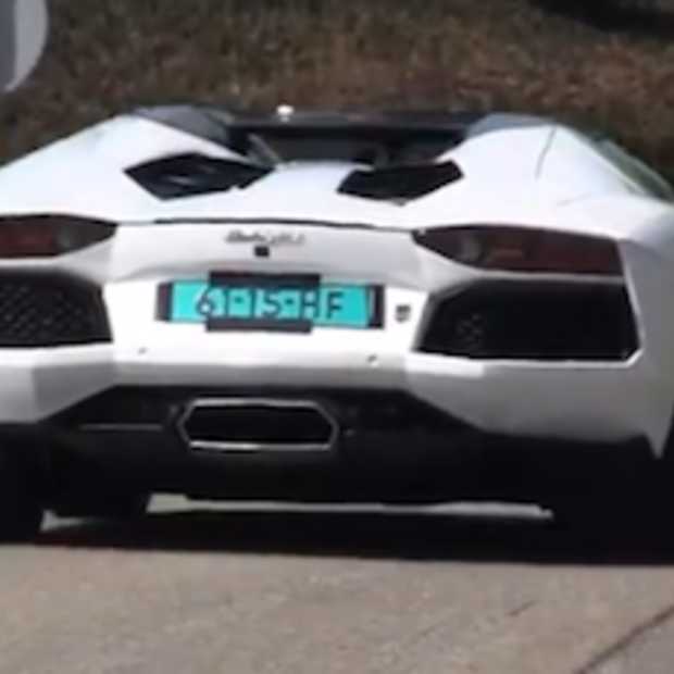 Lamborghini Aventador Roadster gesignaleerd in Nederland