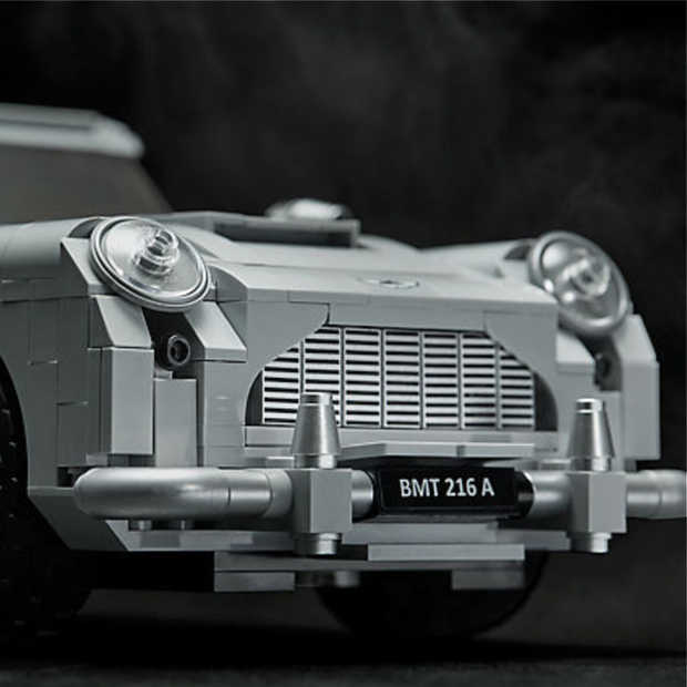 Must have: De Aston Martin DB5 van James Bond in Lego