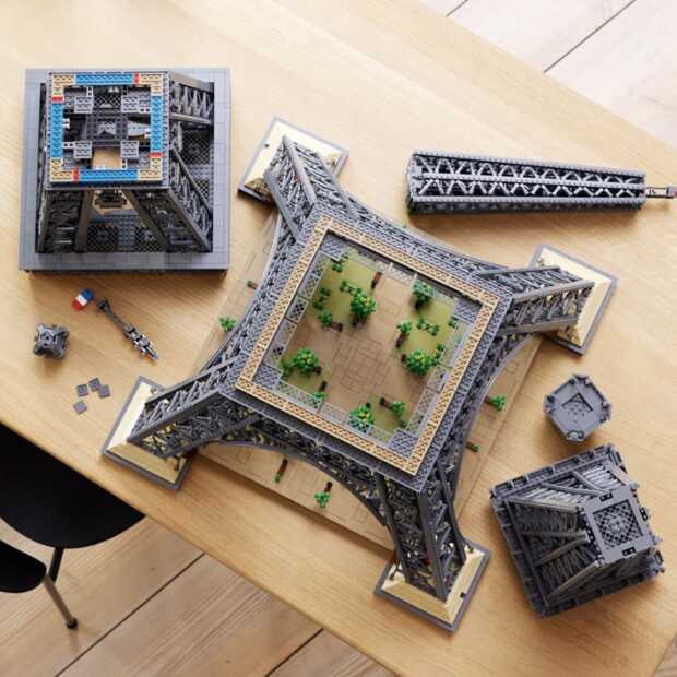 De nieuwe LEGO Eiffeltoren is hoogste LEGO-set ooit: 1,5 meter