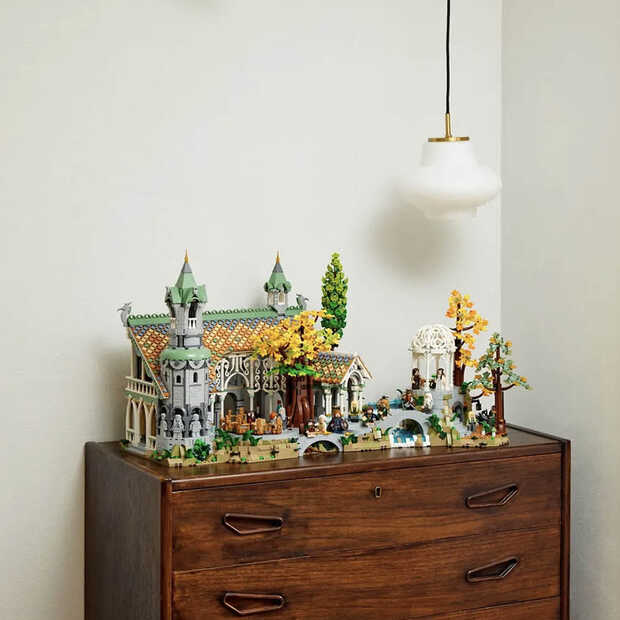 Voor fans van The Lord of the Rings is er nu een LEGO Rivendell