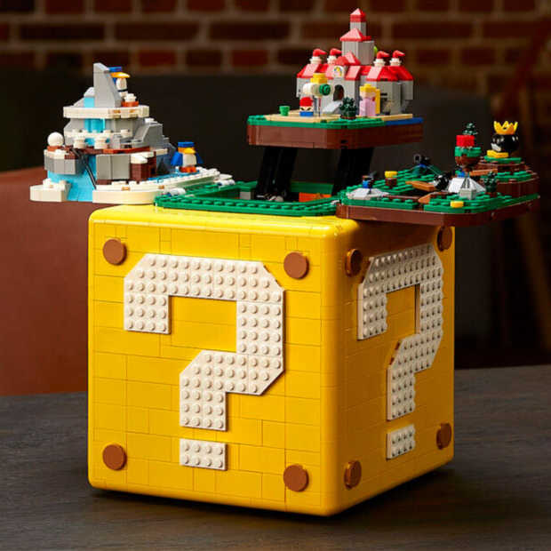 LEGO onthult vraagtekenblok-set voor alle Super Mario 64-fans