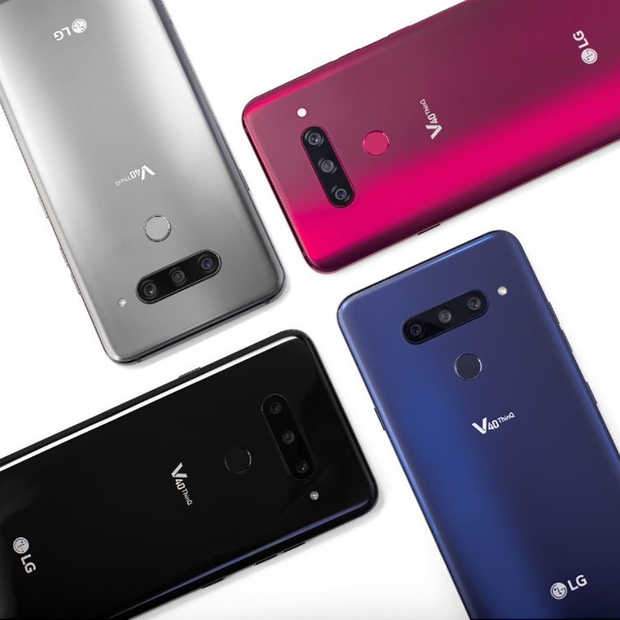 Een smartphone met 5 camera’s? Dit is de LG V40 ThinQ​