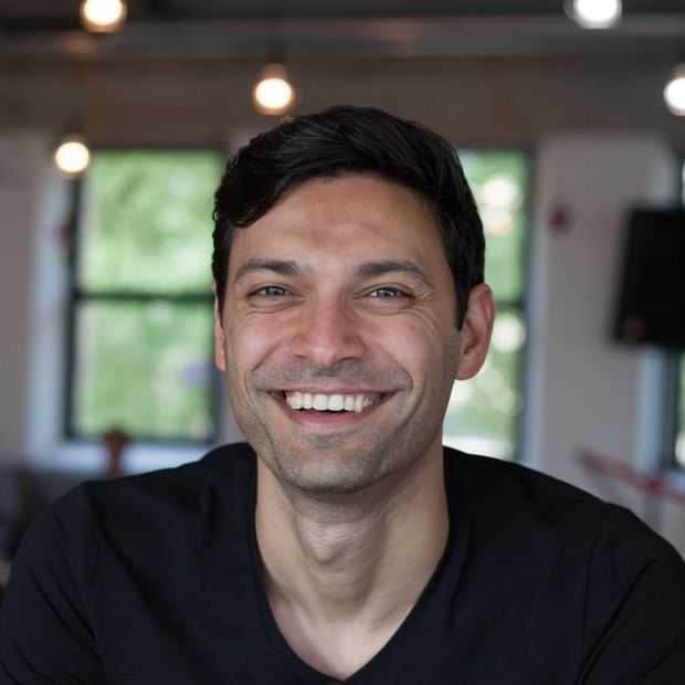 Ali Niknam van bunq op Forward Thinking Leadership seminar