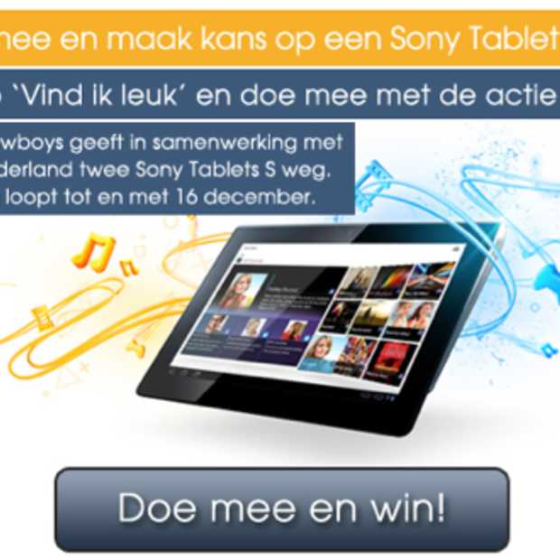 Like-actie op Facebook: maak kans op een van de twee Sony Tablets S