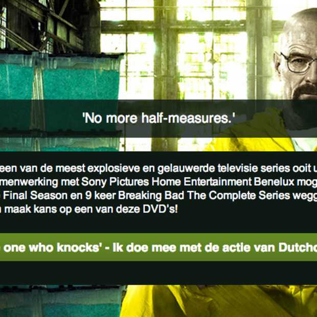 Like & Win: Maak kans op 25x de DVD 'Breaking Bad Final Season' en 9x de DVD box 'Breaking Bad The Complete Series'