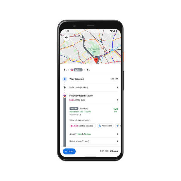​Google Maps: nieuwe functies en cijfers bekend