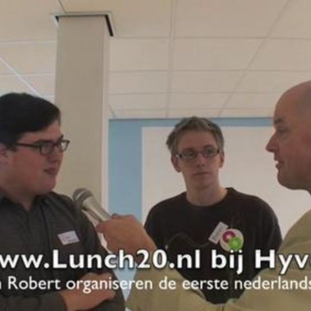 Lunch 2.0 in Amsterdam bij nieuwe Hyves kantoor