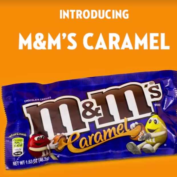 M&M's komt met een nieuwe smaak: Caramel