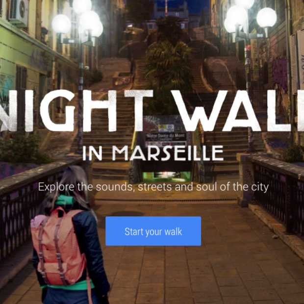 Maak een virtuale wandeling door de straten van Marseille met Google Night Walk