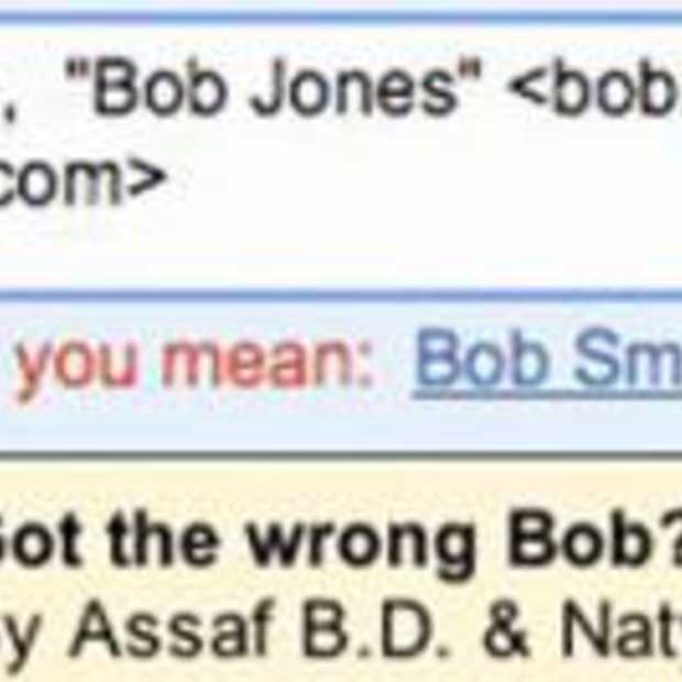 Mail (bijna) altijd de juiste Bob