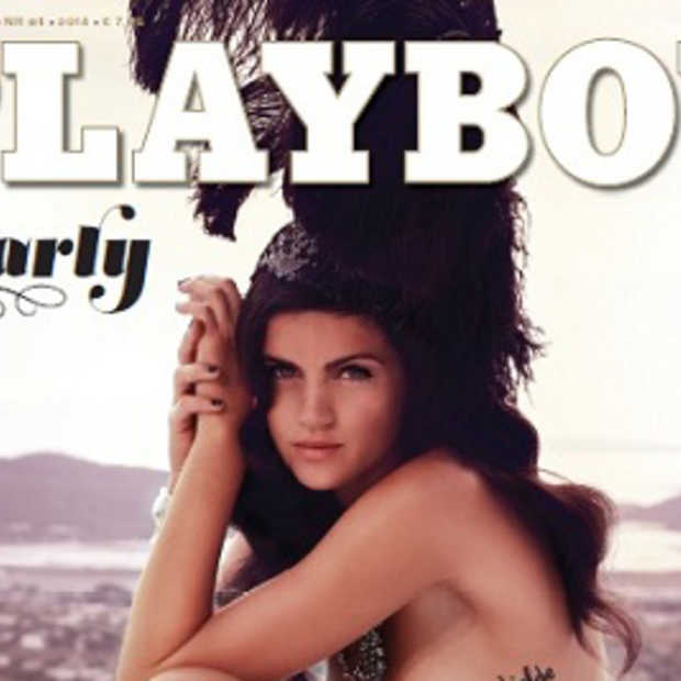 Marly van der Velden in de Playboy verbreekt online records