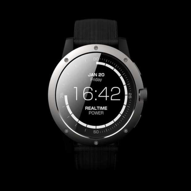 De Matrix Powerwatch is slim maar hoef je nooit op te laden