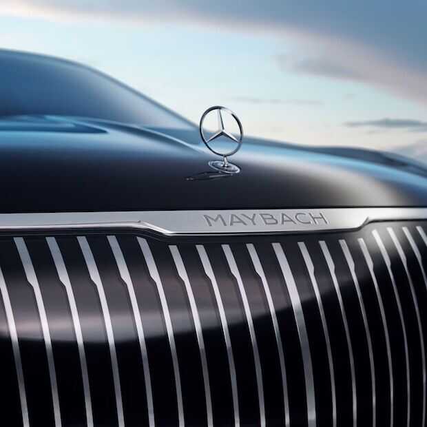 Mercedes toont elektrische Maybach