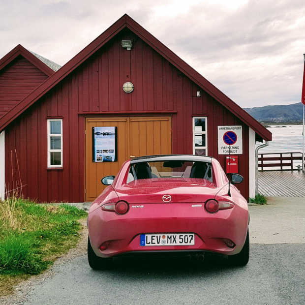 Met de Mazda MX5 RF roadster op avontuur in Noorwegen